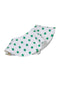 Sunset Waves Top / Green Polka - Ivory