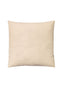 Beige Palm Tree Embroidered Cushion Cover  / Ivory Beige Palm